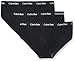 Produktbild Calvin Klein Herren 3er Pack Hip Briefs Unterhosen Baumwolle mit Stretch, Schwarz (Black W Black Wb), M