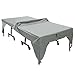 Colaxi Table Tennis Table Cover Ping Pong Table Cover Outdoor Water Resistant Protective for Flat Pingpong Table for Ping Pong Table, Gray
