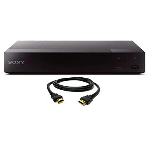 (Renewed) Sony BDPS1700 Wired Streaming Blu-Ray Disc Player with 6ft High Speed HDMI Cable