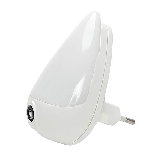 LED nattlampa 90 graders rotation smart ljussensor vattendroppar LED nattlampa för barn sovrum vägguttag lampa