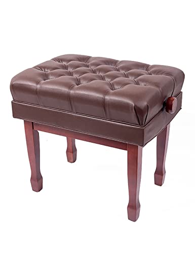 Banquette Piano Banc,Tabouret Piano Banc de piano d’artiste solo de luxe, tabourets de clavier réglables en hauteur automatique avec siège rembourré en cuir et grande boîte de rangement, 61 x 49 x 53 - Les Beatles, Paul McCartney, John Lennon, RIngo Starr, George Harrison Banquette Piano Banc,Tabouret Piano Banc de piano d'artiste solo de luxe, tabourets de clavier réglables en hauteur automatique avec siège rembourré en cuir et grande boîte de rangement, 61 x 49 x 53