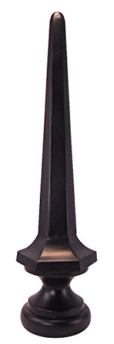 Dalvento Small Kyoto Finial- Black Matte