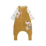 Petit Béguin - Turbulette d'hiver en velours avec pieds retroussables et manches amovible...