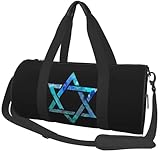 Bolsa de Viaje Estrella de David Israel Deporte Gran Capacidad Gimnasio Oxford Hombres Mujeres Bolso de mano personalizado Natación Vintage Fitness Loisirs al Aire Libre Regalos de vacaciones