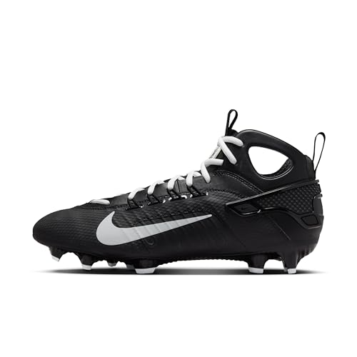 Image of Nike Huarache 9 Elite Mid Lacrosse Cleats