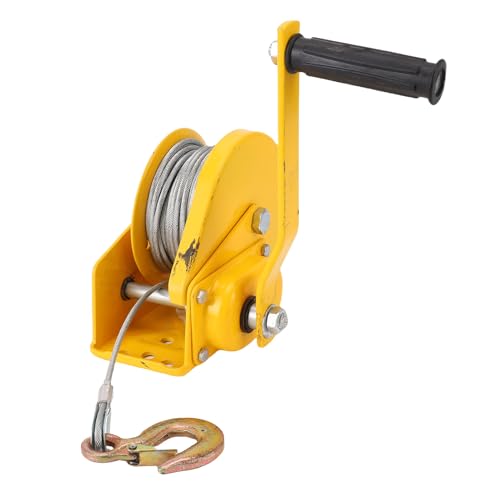 Winche manual Zunate 1200LBS con cable de acero 5m miniatura 1