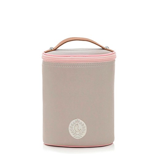 Bolsa Porta Mamadeira Bristol, Lequiqui, Cinza Claro