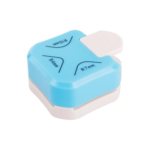 Corner Rounder Punches Tool Creates Clean Rounded Edges on Paper Photos Thin with Three Size Portable Designs ABS Corner Punches
