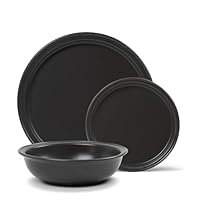 salt&pepper Helm Dinner Set Onyx 12PC