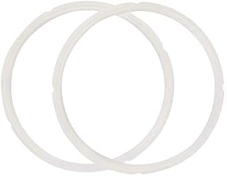 Original Sealing Ring for Crock Pot 8 Quart Power Cooker - Replacement Silicone Gasket Seal Rings for 8 Quart Pressure Cooker Crock-Pot 8 Qt [SCCPPC800-V1] Model Accessories Parts 2-Pack
