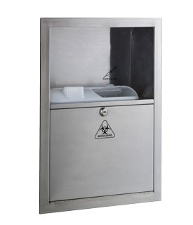 Bobrick - B-35016 - Recessed Sharp Disposal