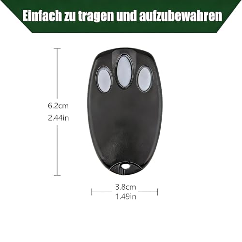 Télécommande 94335E Chamberlain émetteur de remplacement garage ML700 Merlin+ C945