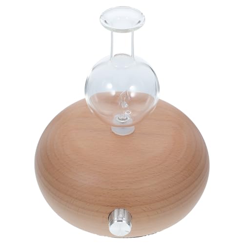 Diffuseur d'aromathérapie en verre et bois bucolique pour le yoga - 2