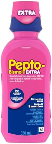 Pepto Bismol Extra Strength Liquid, 2X Concentrated Formula, Upse...