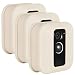 Blink XT Outdoor Camera Silicone Skin - Colorful Silicone Skin to Help Camouflage and Accessorize Your Home Security Camera - by Wasserstein (3 Pack, Beige)