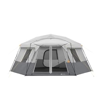 ozark trail 8 person instant hexagon cabin tent