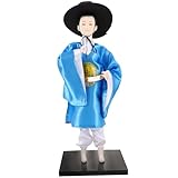 Poupées coréennes en hanbok : idéales pour rehausser l’ambiance d’un restaurant ou ajouter une touche culturelle à la décoration intérieure. poupée coréenne masculine