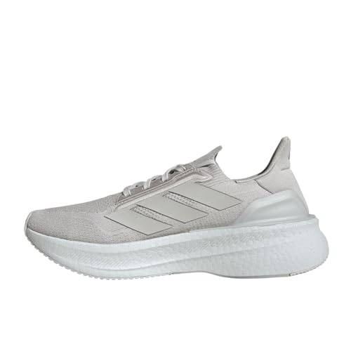 Image of Adidas, Mens, Ultraboost 5X Running Shoes, Grey /Grey /White, 7.5, D - Medium