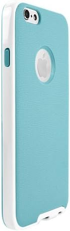 QuikCell Framed Two Piece Protective Case For Iphone 6 & Screen Protector-Retail Packaging -Bl/Wh