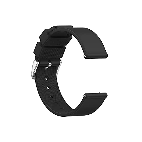 Sandein Silicone Watch Bands - Quick Release for Men & Women, Fit 18mm-22mm Lugs