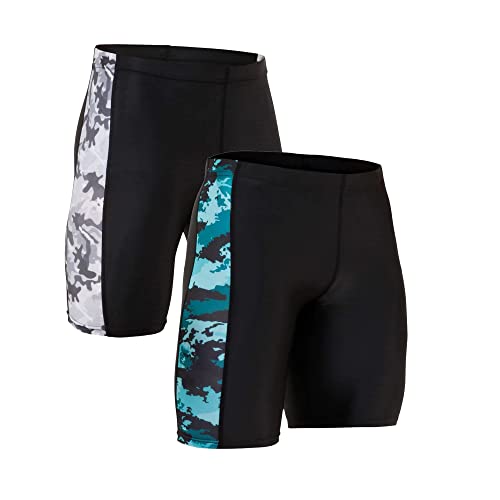 Image of WMX Unisex Compression Sports Shorts Half Tights Combo Pack