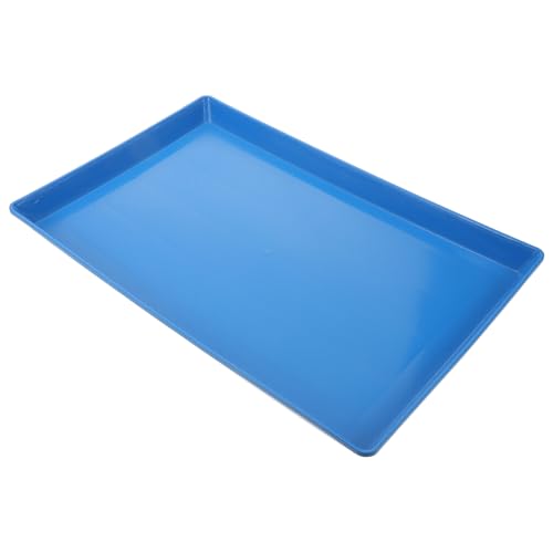 Levemolo Plastic Dog Potty Tray Rabbit Toilet Pan Large 44x29cm Thick Pet Crate Pan for Small Medium Large Dogs
