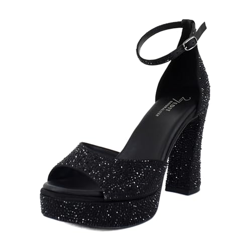 Naturalizer Women's 27 Edit Delphie-Sparkle Heeled Sandal