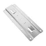 DIYEAH Universal Range Hood Wall Bracket Stainless Steel Mounting Plate for Secure Installation Range Hood Accessories Fixing Plate Hanging Support 12.59 X 2.95 X 1.37 in
