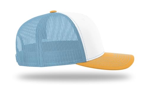 Image of Richardson 112 Trucker Hat - Premium Blank Baseball Cap, Adjustable Snapback Hat - Structured Six Panel Richardson Blank Hats