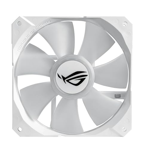 Sistema di raffreddamento a liquido all-in-one per CPU ROG Strix LC 360 RGB White Edition (Aura Sync, 3 ventole per radiatore RGB indirizzabili ROG da 120 mm, bianco) - Sistema di raffreddamento - Immagine 7