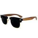 🐛GESUND: Die Gläser der Holzwurm Sonnenbrillen sind polarisiert und schützen das Auge optimal vor UV-Licht.