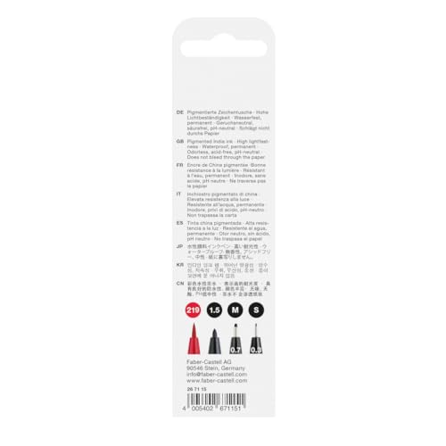 Image of Faber-Castell Hand Lettering Pitt Artist Pen Set - Pack of 4