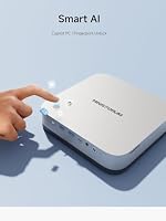 MINIS FORUM AI X1 Pro Mini PC, AMD Ryzen AI 9 HX370 (12 Kerne/24 Threads, bis zu 5,1 GHz) und AMD Radeon 890M, 32 GB DDR5, 1 TB PCIe 4.0 SSD, HDMI/DP/USB4 x 2, Dual LAN 2.5/WiFi 7/BT 5.4/Oculink – Ansicht 5