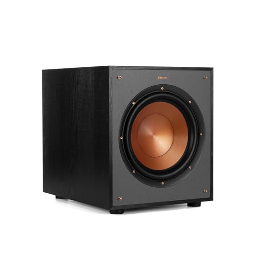 Klipsch R-100SW Subwoofer, Schwarz