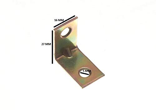 Équerres d'angle acier YZP 25 mm pour aménager vos étagères de maison - 2