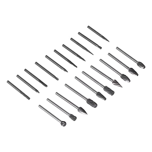 Set de 20 fresas rotatorias de carburo de tungsteno miniatura 6