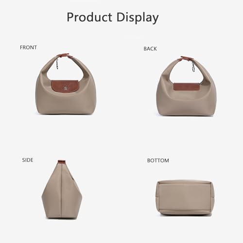 Image of Convertible Mini Purse for Women | Nylon Hobo Crossbody Bag with Adjustable Straps