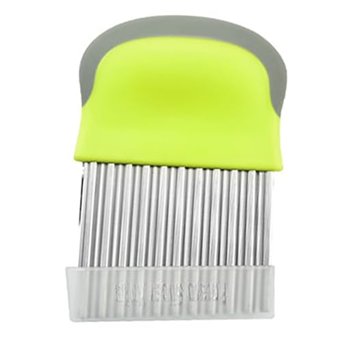 Cortador de ondas de acero inoxidable para vegetales miniatura 1