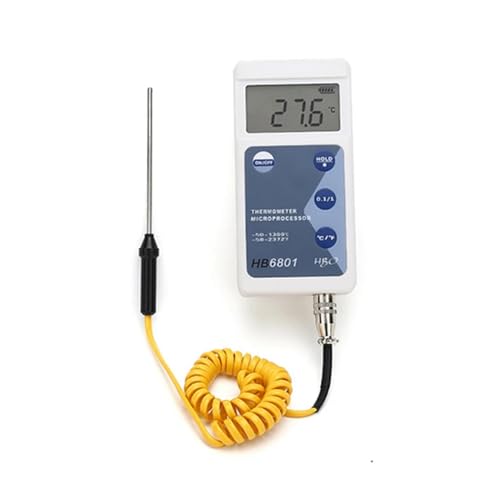 High-Precision Industrial Thermometer K-Type Thermocouple Lab Experiment Digital Temperature Tester 50?~400? HB6801