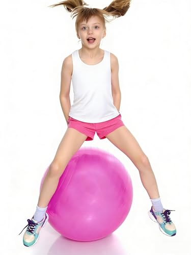 Image of Boao Girls Dance Tank Top Racerback Crop Tank Top Sleeveless Dance Outfit for Ballet Gymnastics Athletic Wear