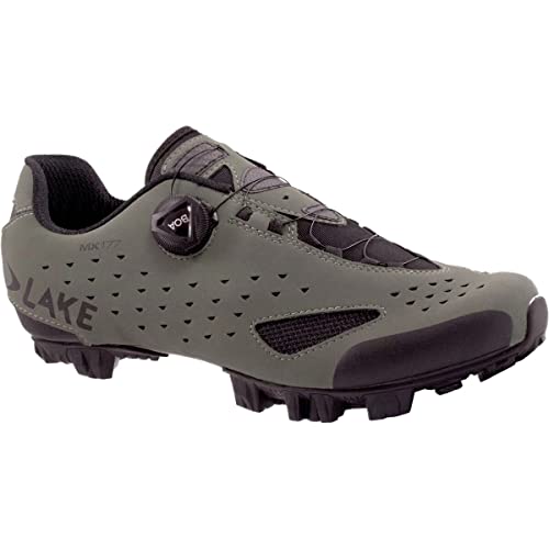 Lake Mx177 Cycling Shoe - Men's Beetle/Black, 40.03
