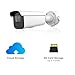 Anpviz PoE ANPR Camera, 4MP License Plate Recognition Bullet Security Camera, 5X Optical Zoom 2.7~13.5mm, 0.003Lux@F1.4, Human Vehicle Detection, Perimeter Protection, 132FT IR Night Vsion, IP67