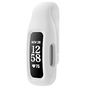 EEweca Clip Case Accessory for Fitbit Inspire 3/Inspire 2, White (not for Inspire, Inspire hr, ace 2)