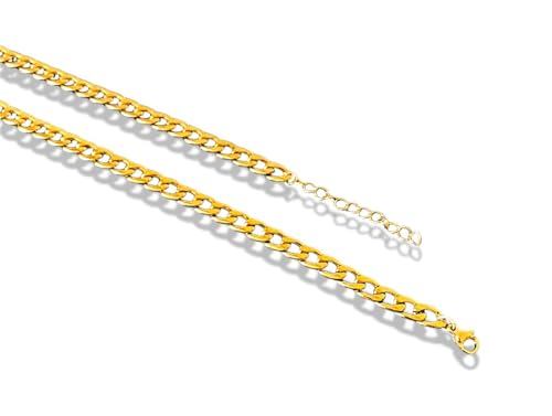50/70 cm Ayarlanabilir Altın Kaplamalı Paslanmaz Çelik Zincir Kolye