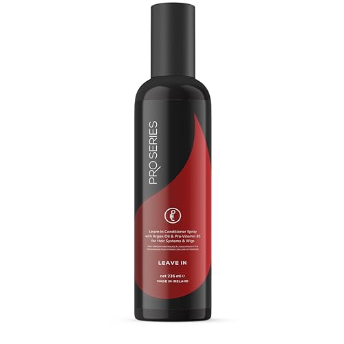 Pro Series Leave In Conditioner Spray 8oz - Daily Hair Care Treatment, Heat Protectant, Anti-Frizz, Moisturizes, Detangles & Restores Damaged Hair for Healthy & Smooth Lace Wig, Toupee & Hair Systems image 4