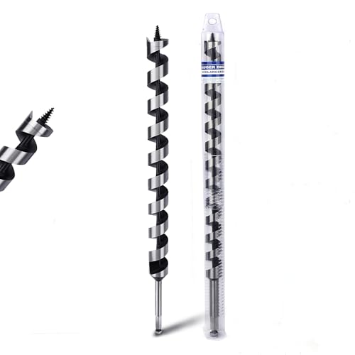 1-3/8" X 31.5" Auger Bit for Wood, 35x800mm Extra Long Auger Drill bit
