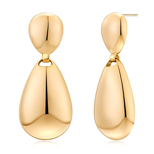 FAMARINE Big Earrings Dangle Drop Earrings For Women Fashion Vintage