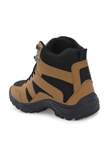 Image of Leo Men's Waterproof Non-Slip Lightweight Outdoor Mid Top Ankle Boots For Men Boots For Men