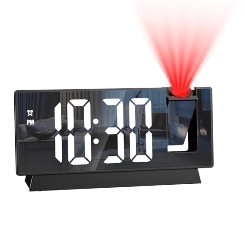 Ankilo 180° Projection Alarm Clock