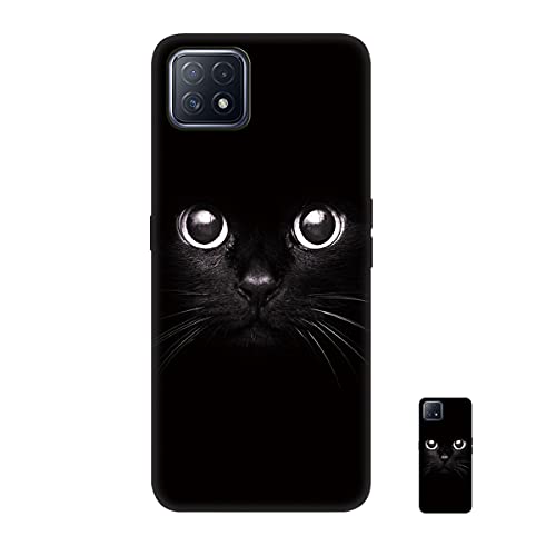 HopMore Nero Cover per Oppo A73 5G Silicone